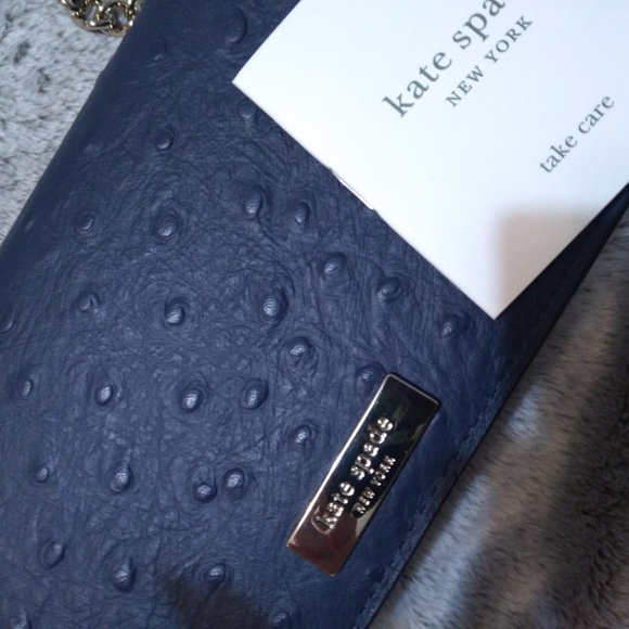 Kate Spade Ostrich Embossed - Picture 14 of 16